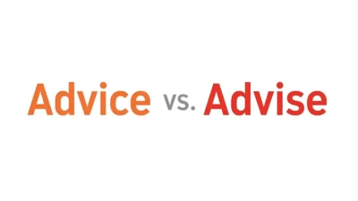 Advice vs Advise