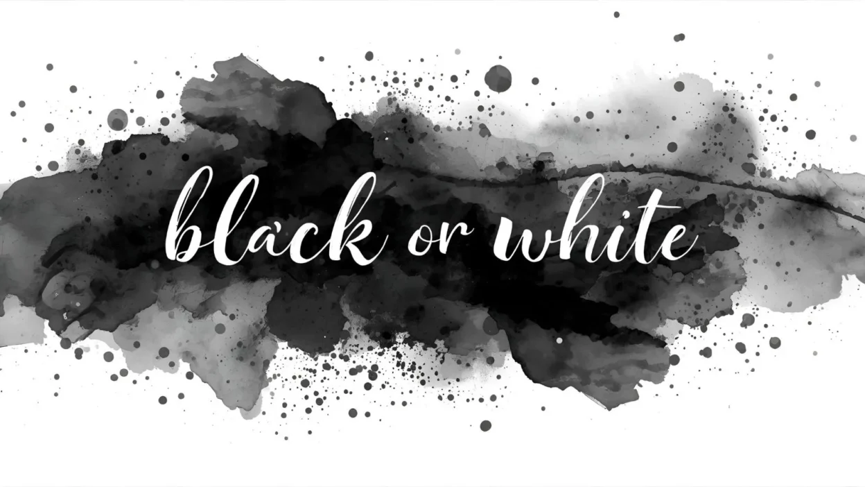 black or white lyrics