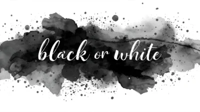 black or white lyrics