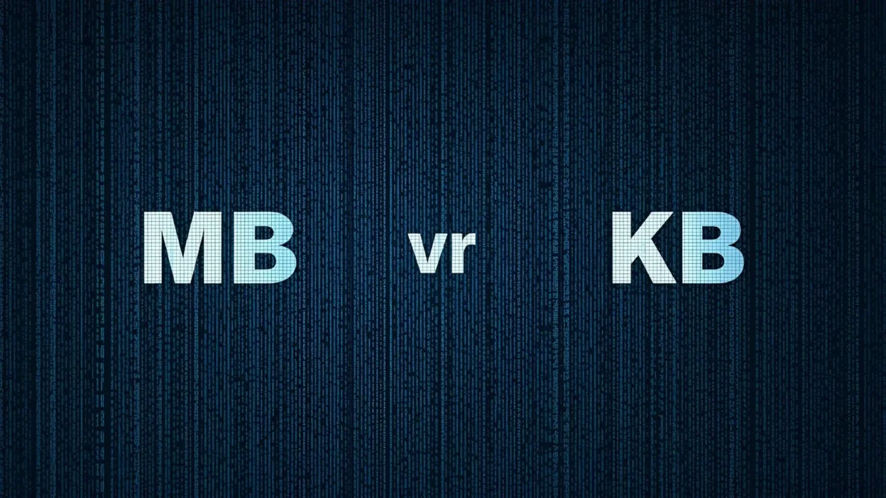 mb or kb bigger