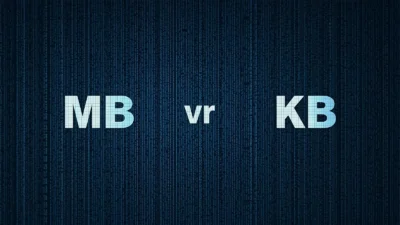 mb or kb bigger