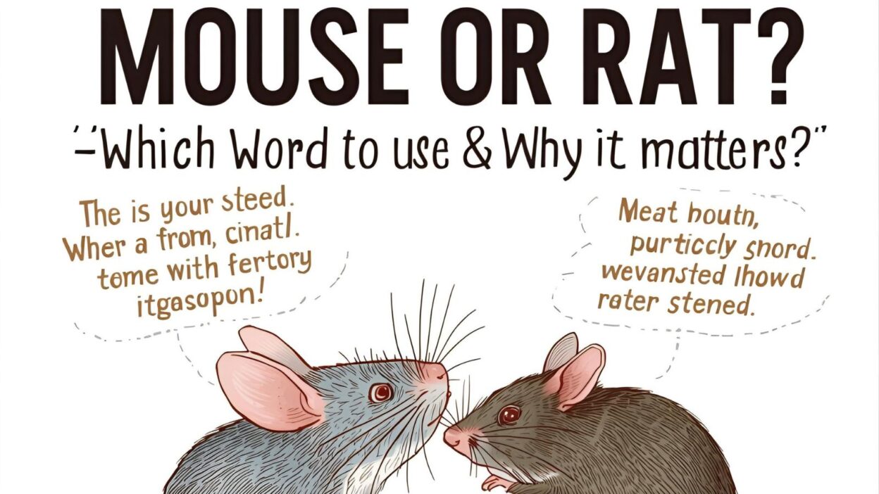 mouse or rat