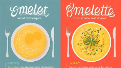 omelet or omelette