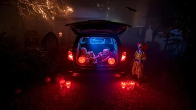 scary trunk or treat ideas