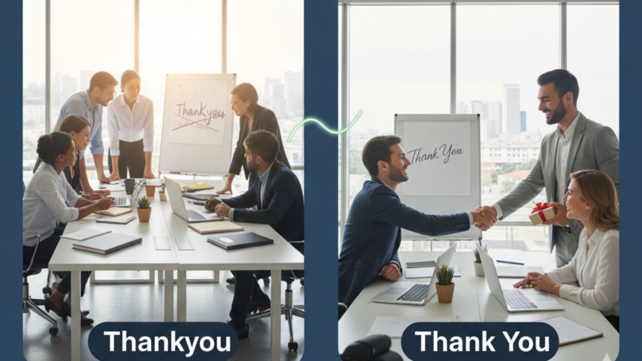 thankyou or thank you