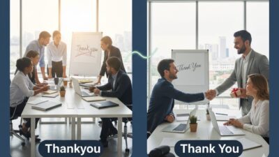 thankyou or thank you