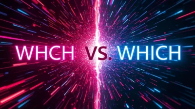 Wich vs Which