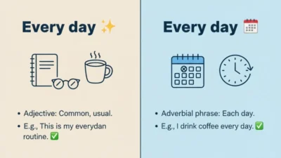 Everyday or Every day